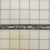Metallic Trim - 1/2-inch Sequin Trim Silver